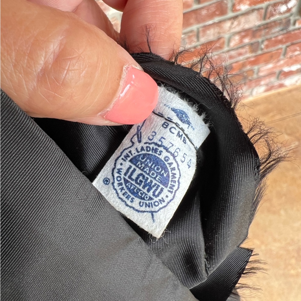 Vintage black and orange formal maxi dress size Mediuim - Picture 4 of 9